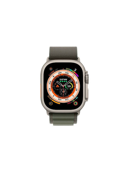 Apple Alpine Loop - Small Strap Green (Apple Watch 44/45/46mm/Ultra 49mm)
