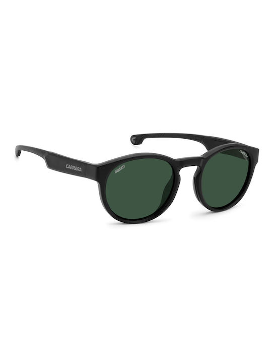 Carrera Men's Sunglasses with Black Plastic Frame and Green Polarized Lens