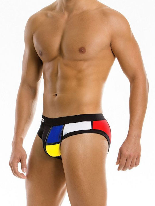 Modus Vivendi Mondrian Men's Briefs 17511 Black