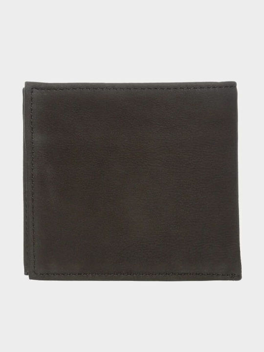 Leather Men's Wallet Classic Brown