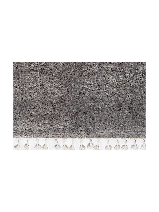 Balsan Soft Shaggy Bedroom Rugs Set Dark Grey P621176 3pcs