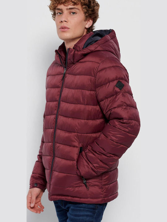 Зимно Мъжко Puffer Ботуши Вино