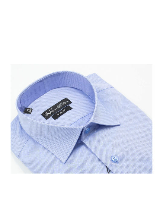 19V69 Portofino Shirt Light Blue