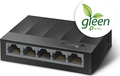 TP-LINK LS1005G v3 Negestionat L2 Switch cu 5 Porturi Gigabit (1Gbps) Ethernet