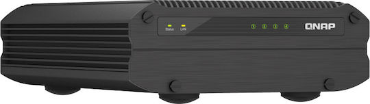 QNap TS-i410X NAS Tower με 4 θέσεις για SSD και 2 θύρες Ethernet
