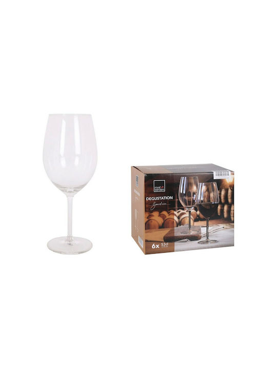 Royal Leerdam Degustation Glass Set for White Wine made of Glass Stacked 530ml 6pcs