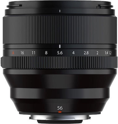 Fujifilm Crop Φωτογραφικός Φακός XF 56mm f/1.2 R WR Σταθερός για Fujifilm X Mount Black