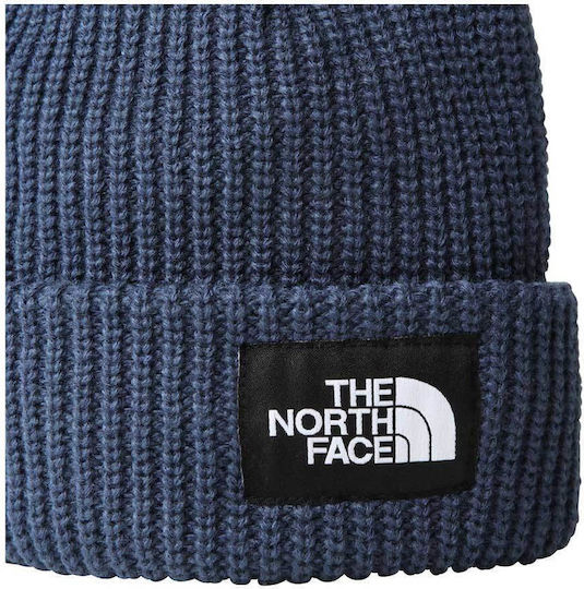 Salty Dog Beanie Ανδρικός Σκούφος με Rib Πλέξη σε Navy Μπλε χρώμα