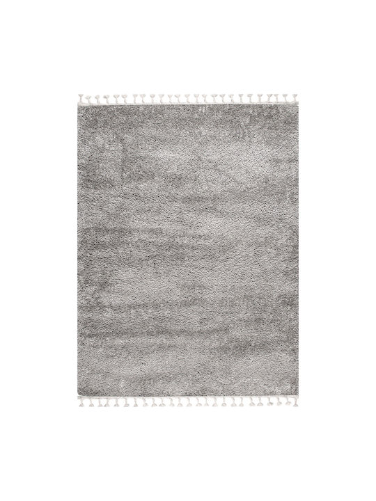 Balsan Soft Shaggy Bedroom Rugs Set Dark Grey P621176 3pcs
