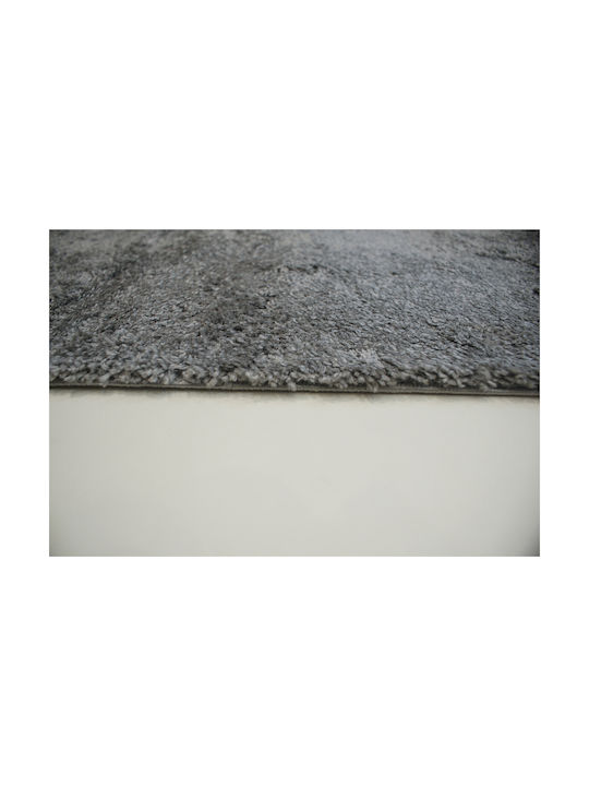 Balsan Soft Shaggy Bedroom Rugs Set Dark Grey P621176 3pcs