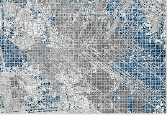 Balsan Σετ Μοντέρνα Χαλιά Κρεβατοκάμαρας Cadence Celeste Blue 3τμχ