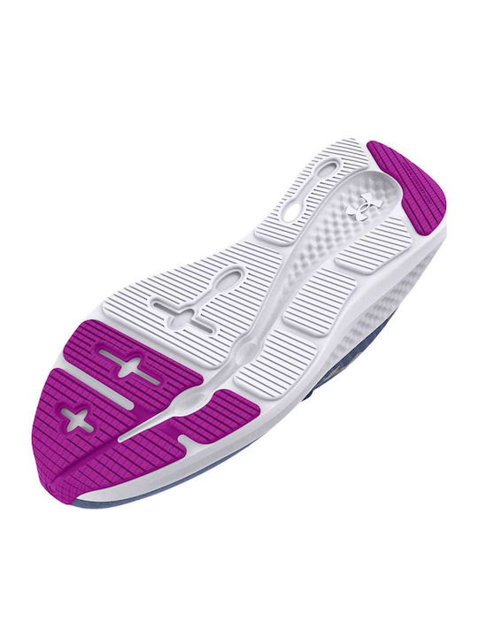 GGS Charged Pursuit 3 Kids Sports Shoes Running with Laces Purple