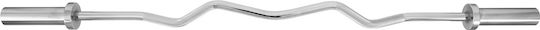 AMILA ​Curl Bar Olympic Type Φ50mm 9.7kg 145cm Length without Collar