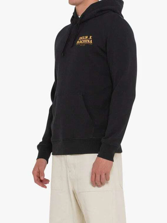 Sweatshirt with Hood Black