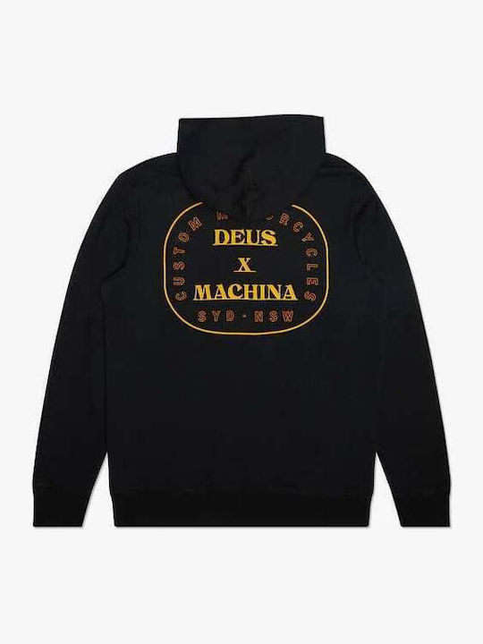 Sweatshirt with Hood Black