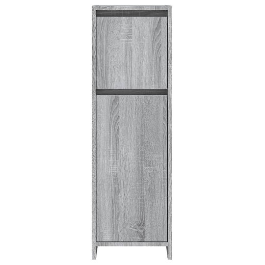 vidaXL Ντουλάπι Μπάνιου 30x30x95cm Sonoma