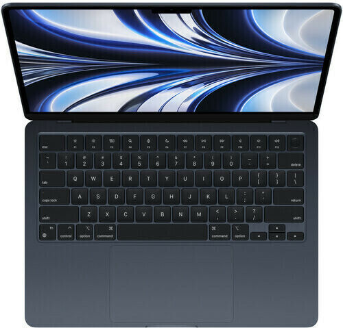 Apple MacBook Air 13.6" (2022) IPS Retina Display (M2-8-Core/8GB/256GB SSD) Midnight (International English Keyboard)