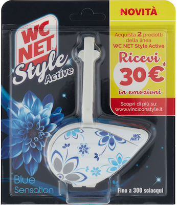 Wc Net Style Crystal Bloc Toaletă cu aromă de Albastru proaspăt 36.5gr