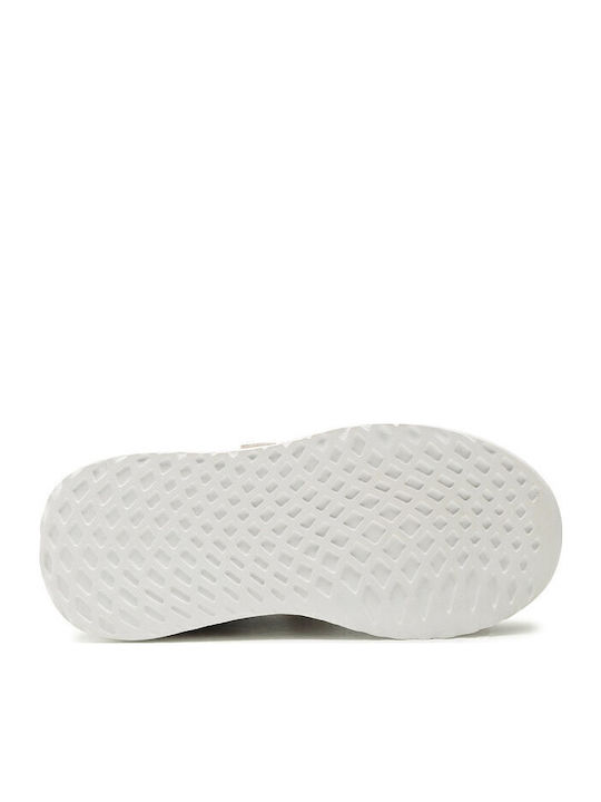 Kids Sneakers with Scratch Beige