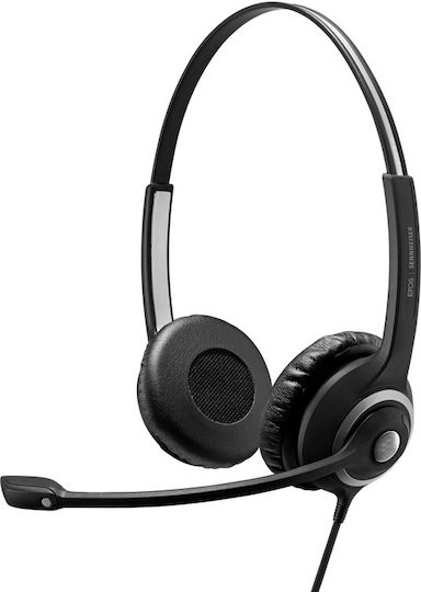 Epos Impact SC260 USB MS II На ушите Мултимедийни слушалки с микрофон и връзка USB-A в Черен цвят