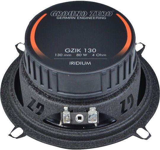 Ground Zero Σετ Ηχεία Αυτοκινήτου Διαιρούμενα 5" με 90W RMS (2 Δρόμων)
