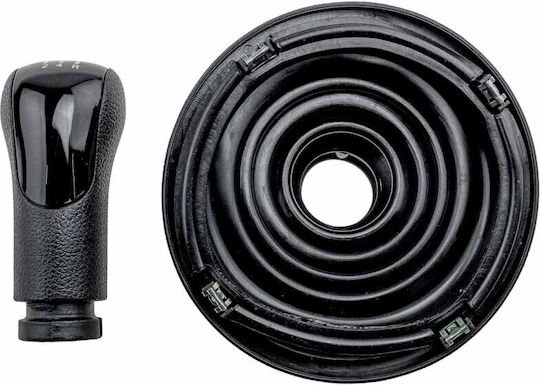 6 Shift Knob with Bubble for Audi A4 B6 B7 2002-2008 black