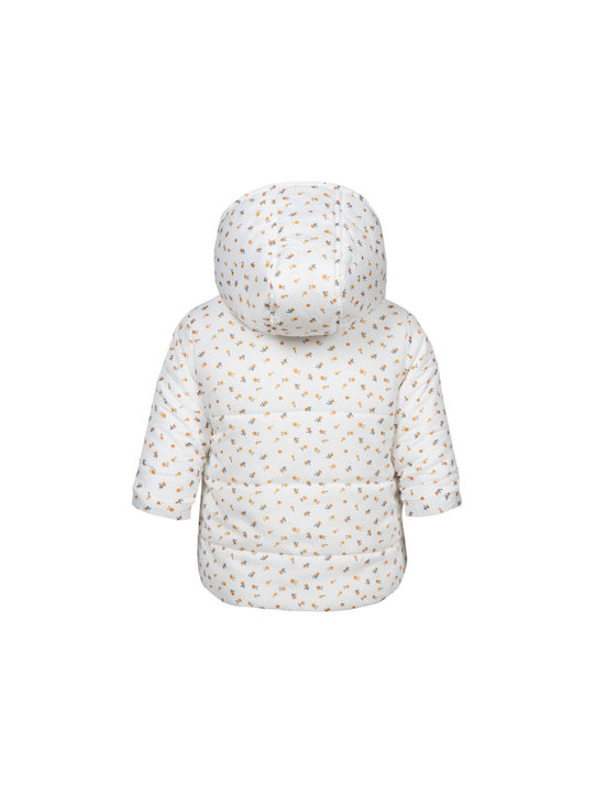 Losan Kids Casual Jacket short with Lining & Protection Hood White