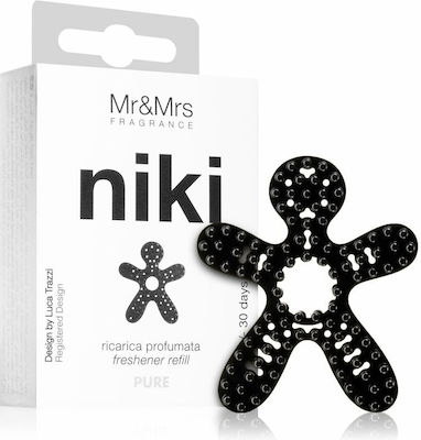 Mr & Mrs Fragrance Ανταλλακτικό Αρωματικό Αεραγωγού Αυτοκινήτου Niki Pure