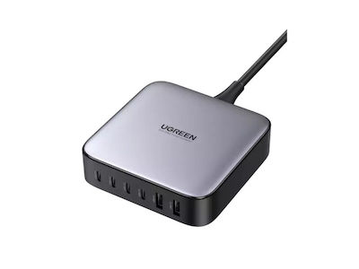 Ugreen Βάση Φόρτισης με 2 Θύρες USB-A και 4 Θύρες USB-C Power Delivery / Quick Charge 2.0 σε Μαύρο χρώμα (CD271)