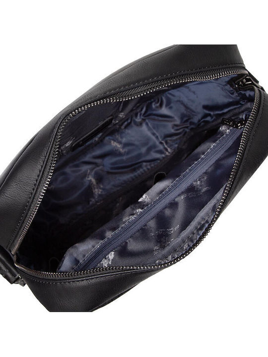 Herrentasche Schulter / Crossbody Schwarz