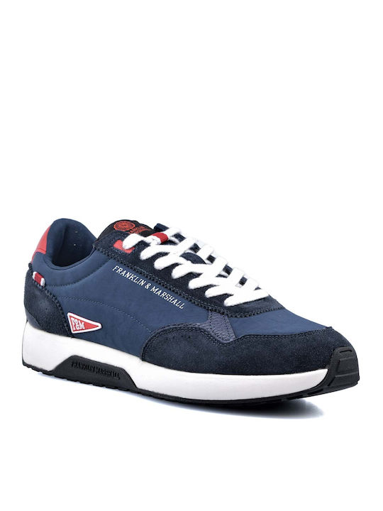 Franklin & Marshall Herren Sneakers Blau