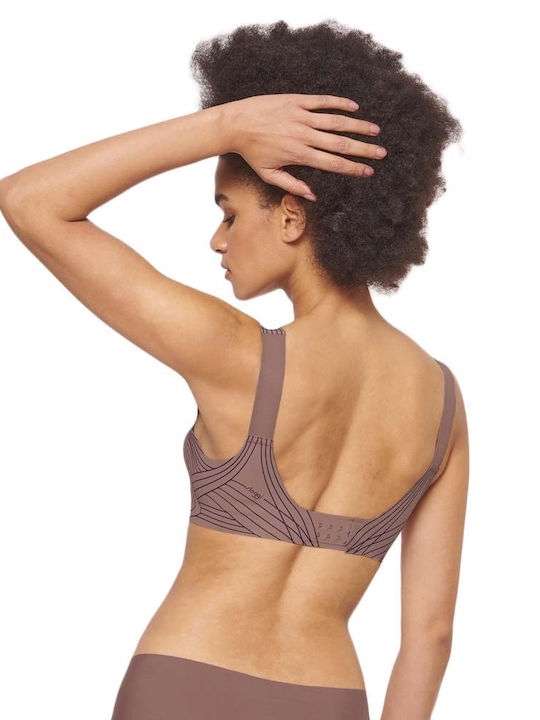 Zero Feel Women's Bra with Removable Padding Cacao