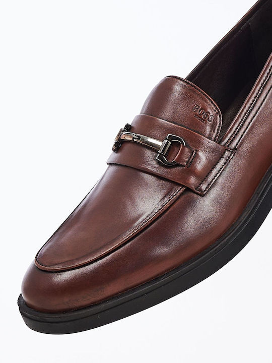 Men's Leather Loafers Brown
