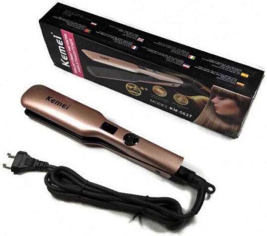 Kemei KM-5627 KM-5627 Hair Straightener with Ceramic Plates 70W
