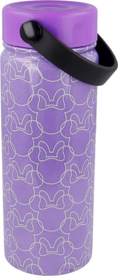 Stor Minnie Thermos Bottle Stainless Steel BPA Free 530ml Purple