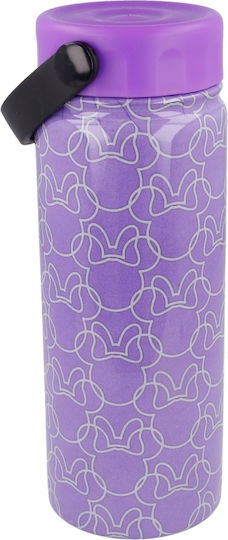 Stor Minnie Thermos Bottle Stainless Steel BPA Free 530ml Purple