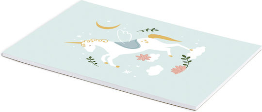 PartyDeco Drawing Pad Unicorn 1pcs