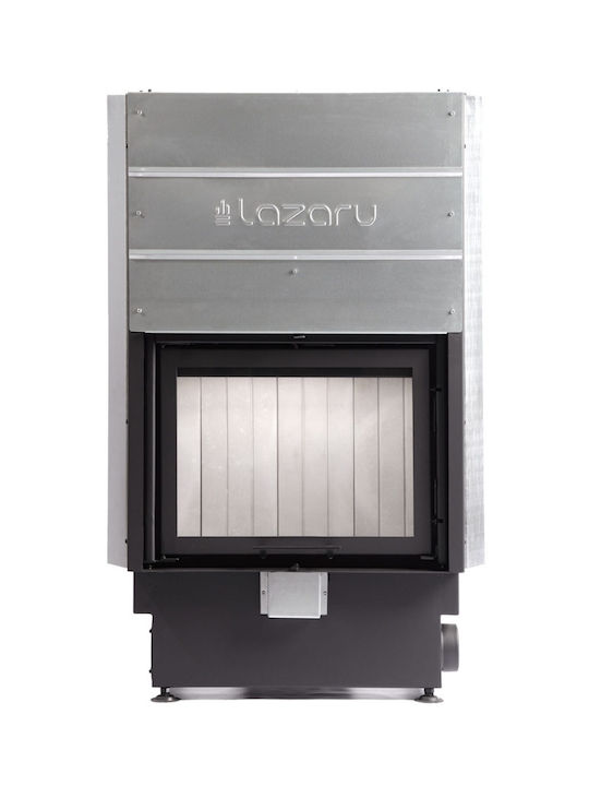 Lazaru Flat Premium 70/51 Ενεργειακό Τζάκι Ξύλου Αερόθερμο 12.6kW Ίσιο με Συρόμενη Ανοιγόμενη Πόρτα