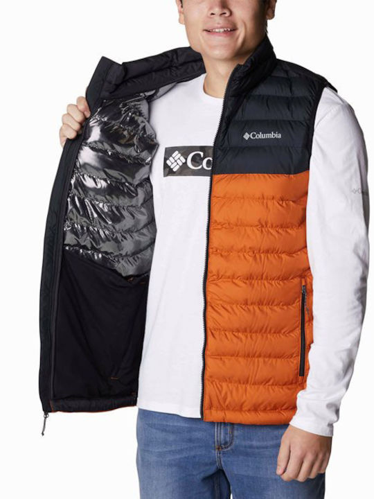 Powder Lite Ärmellos Jacke Puffer Orange