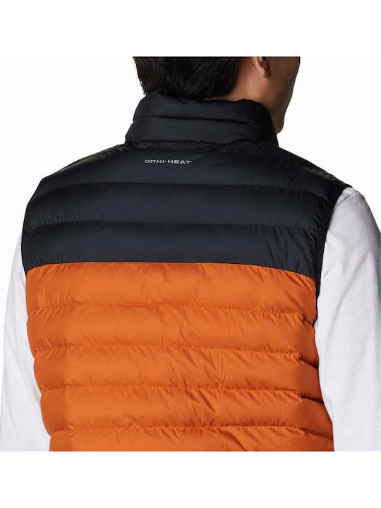Powder Lite Ärmellos Jacke Puffer Orange