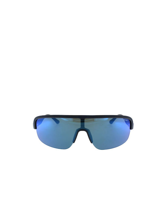 Police Men's Sunglasses with Navy Blue Plastic Frame SPLB47 6QSB