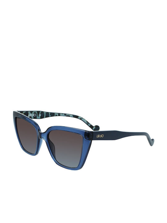 Liu Jo Women's Sunglasses with Blue Plastic Frame