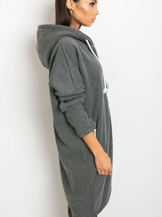 Relevance Women's Long Cardigan Gray