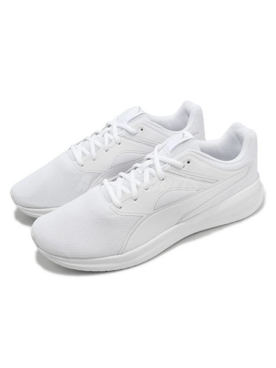 Puma Transport Herren Sportschuhe Laufen Weiß