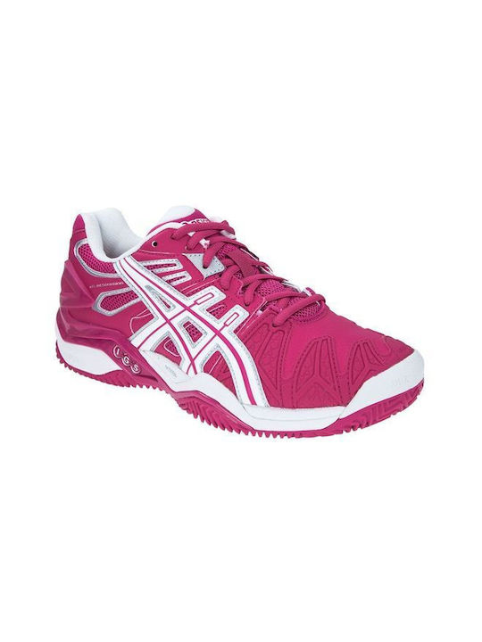 ASICS Gel Resolution 5 Γυναικεία Παπούτσια Τένις για Χωμάτινα Γήπεδα Ροζ