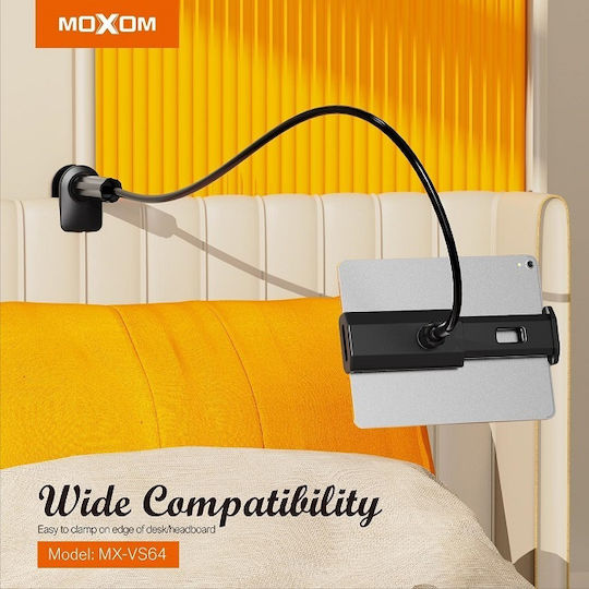 Moxom MX-VS64 Tablet Stand with Extension Arm Black