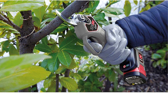Zanon ZE-25 Pruning Shears Battery 14.4V 2x2Ah with Maximum Cutting Diameter 25mm