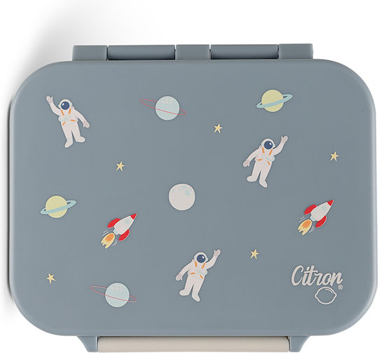 Citron Spaceship Plastic Kids' Food Container 0.5lt Gray