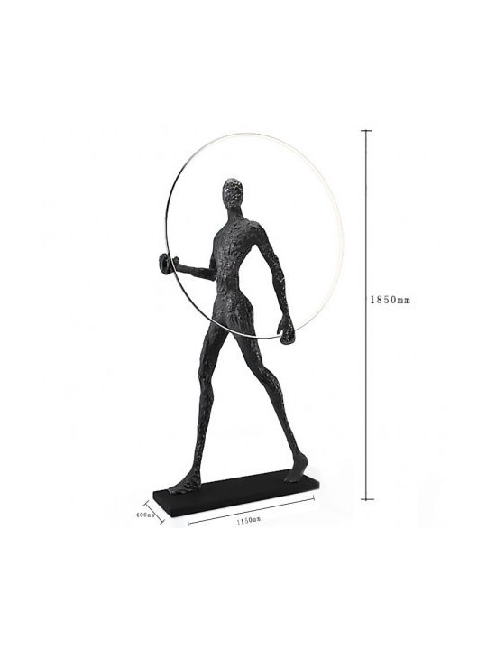 Atman Atlas LED Stehleuchte H185xB115cm. mit Einstellbarem Weißem Licht 8000lm Kupfer