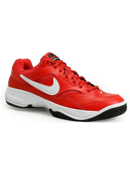 Nike Lite Ανδρικά Παπούτσια Τένις για Σκληρά Γήπεδα Κόκκινα